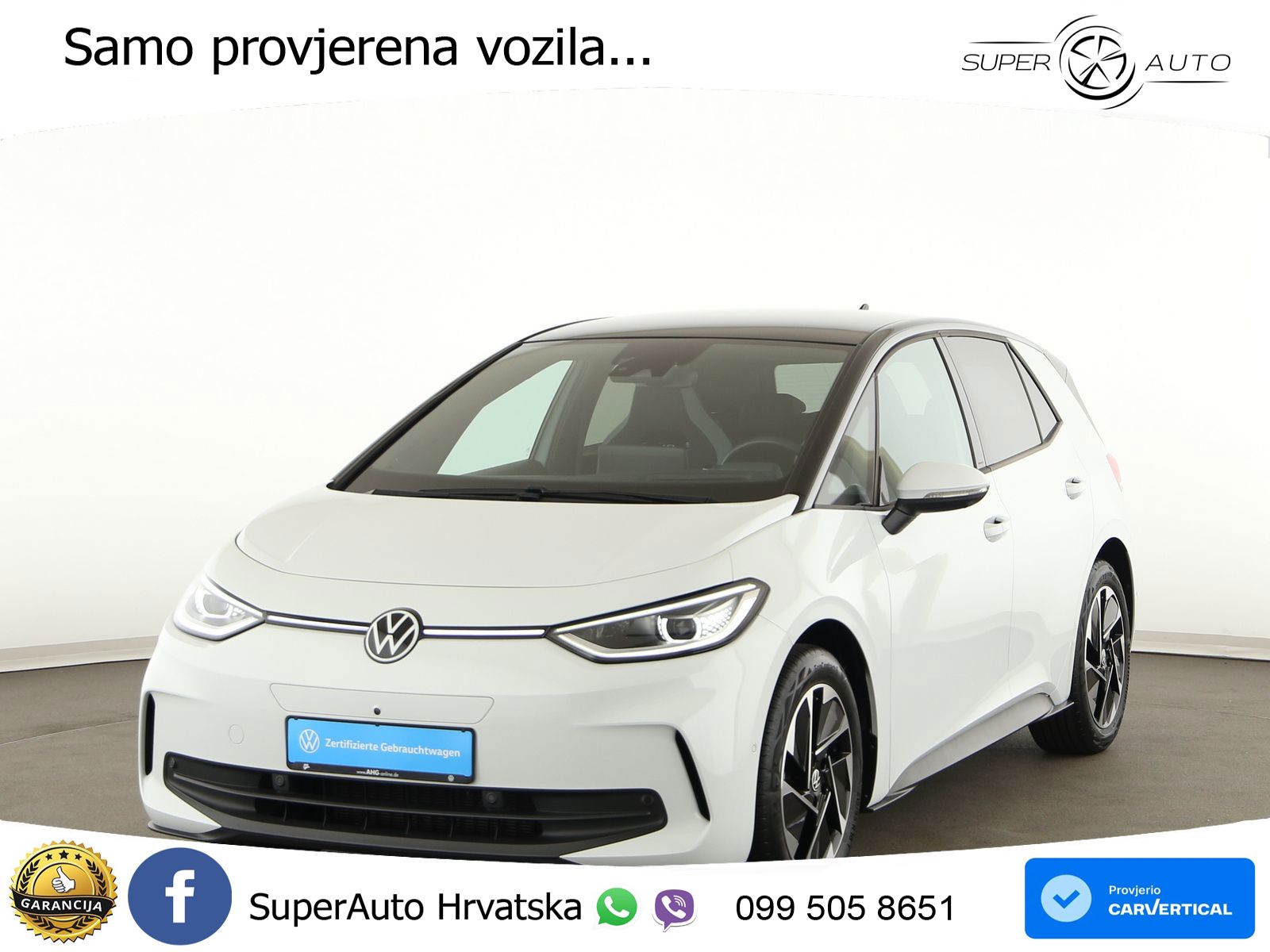 Volkswagen ID.3 Pro 62 kWh (204 KS) LED+GR SJED+ACC