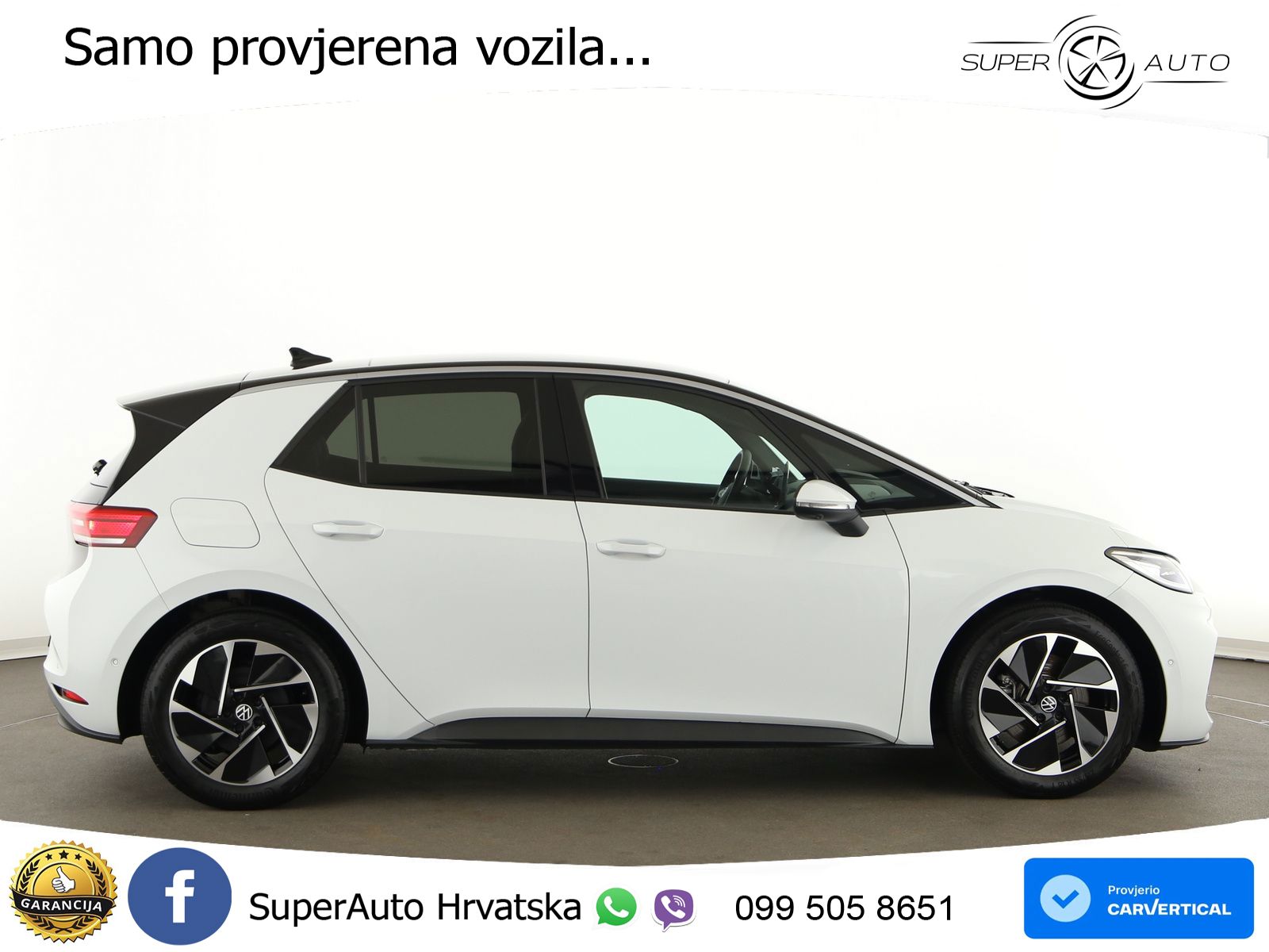 Volkswagen ID.3 Pro 62 kWh (204 KS) LED+GR SJED+ACC