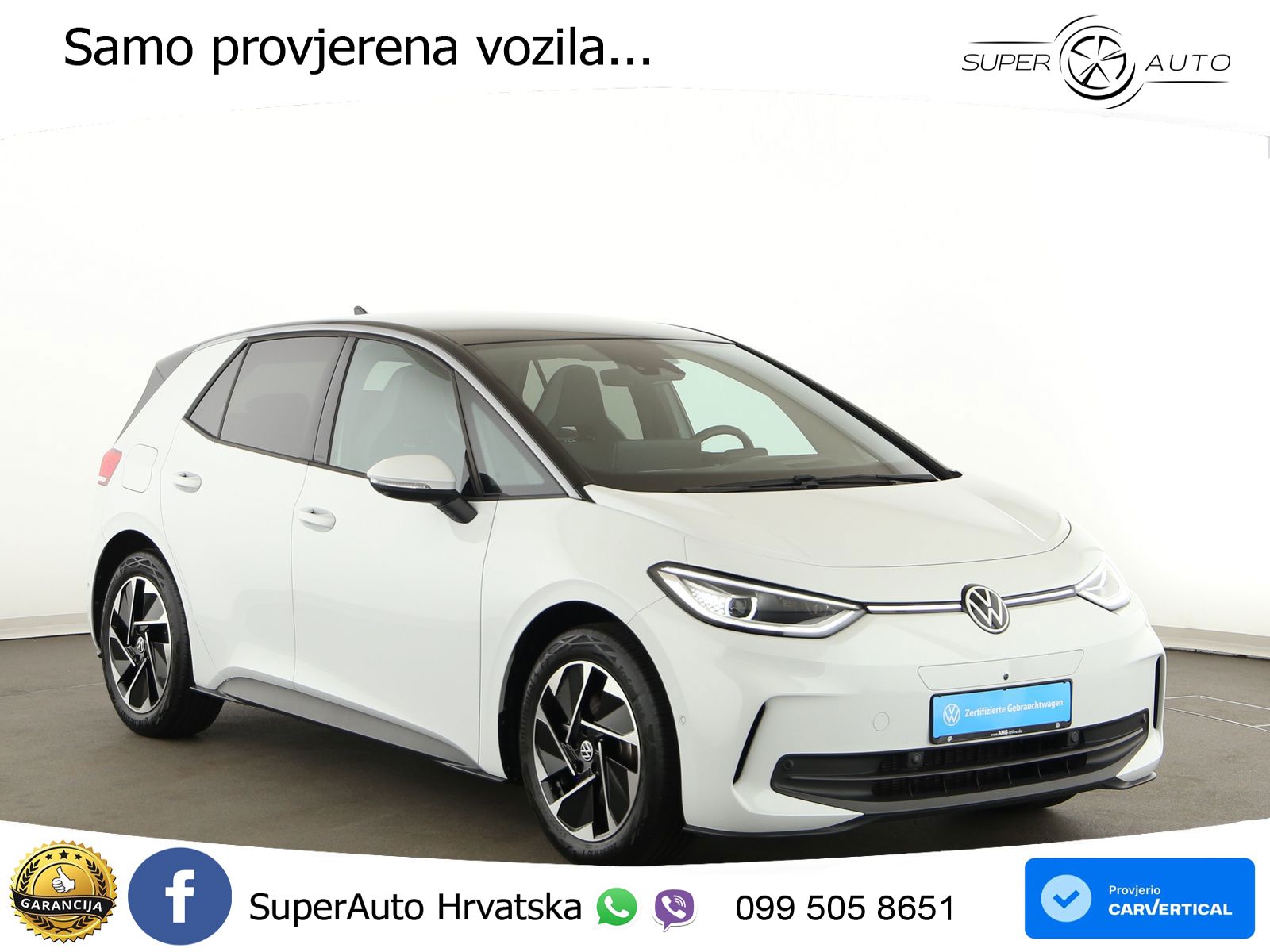 Volkswagen ID.3 Pro 62 kWh (204 KS) LED+GR SJED+ACC