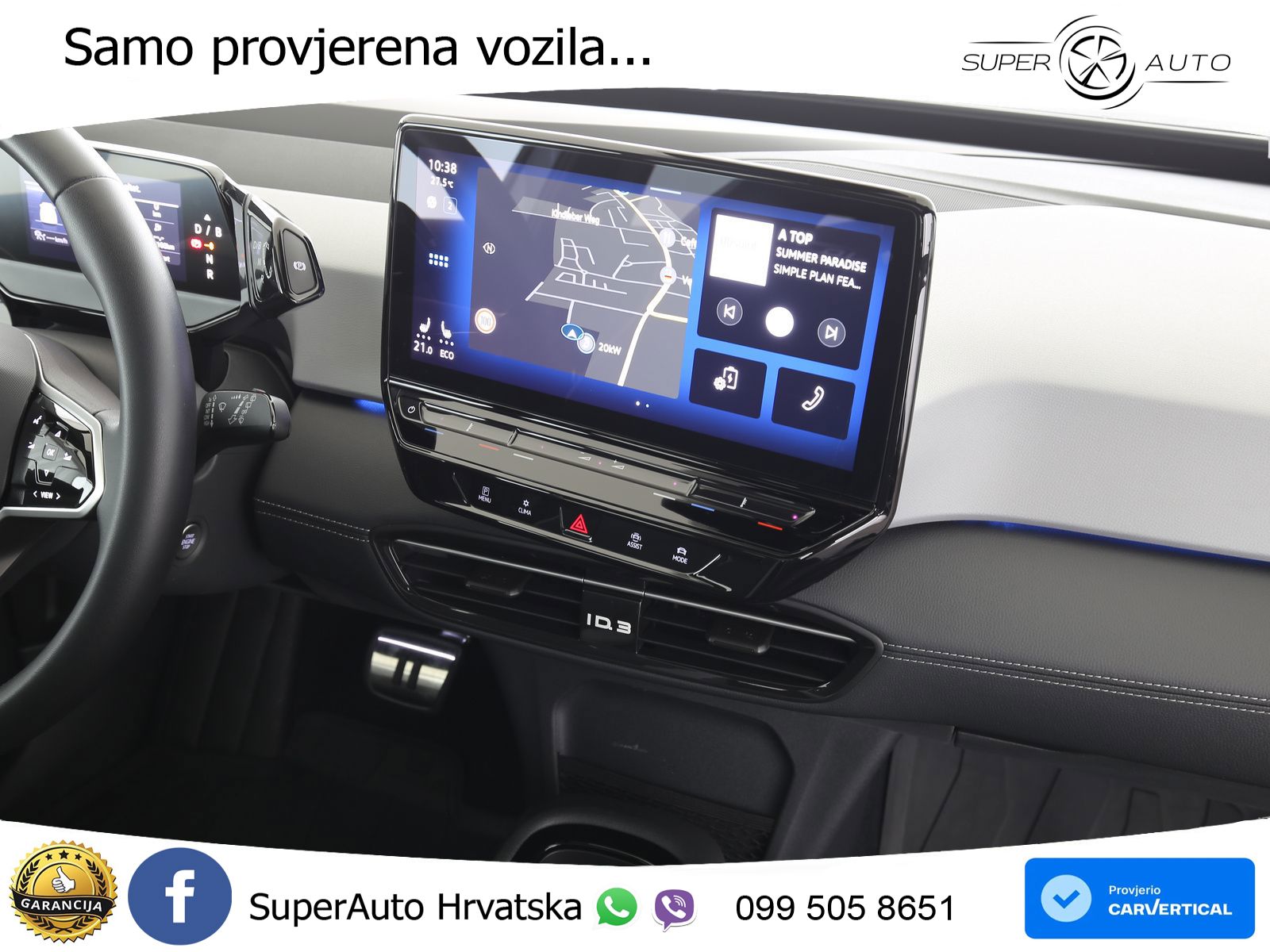 Volkswagen ID.3 Pro 62 kWh (204 KS) LED+GR SJED+ACC