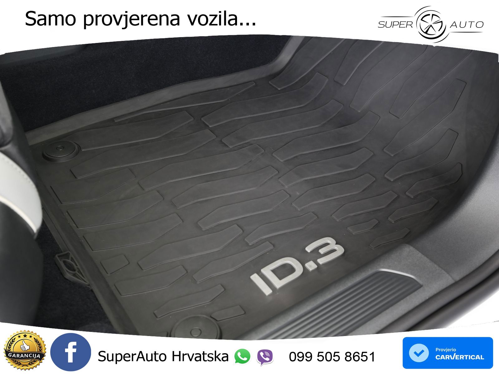Volkswagen ID.3 Pro 62 kWh (204 KS) LED+GR SJED+ACC