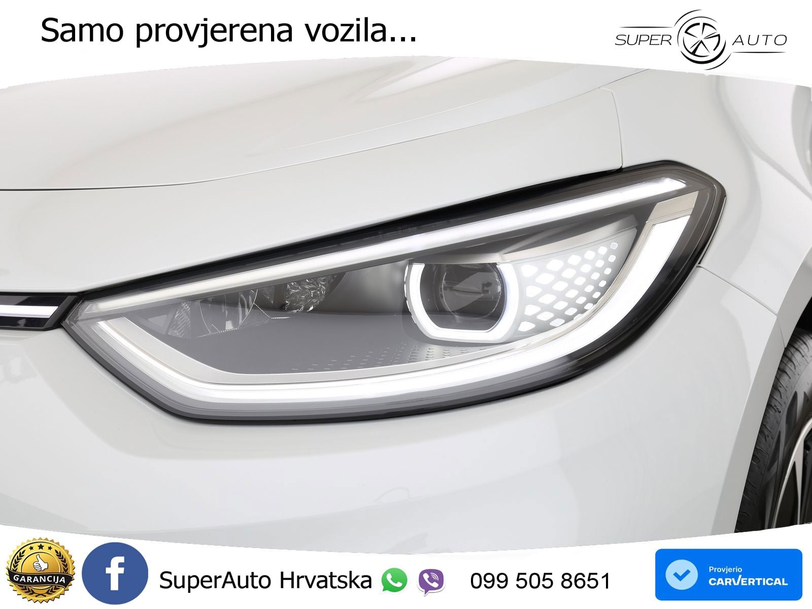 Volkswagen ID.3 Pro 62 kWh (204 KS) LED+GR SJED+ACC
