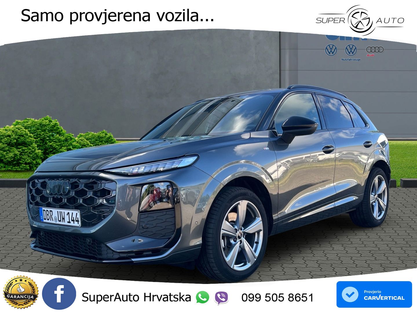 Audi Q3 2.0 TDI (150 KS) S tronic LED+GR SJED+ACC