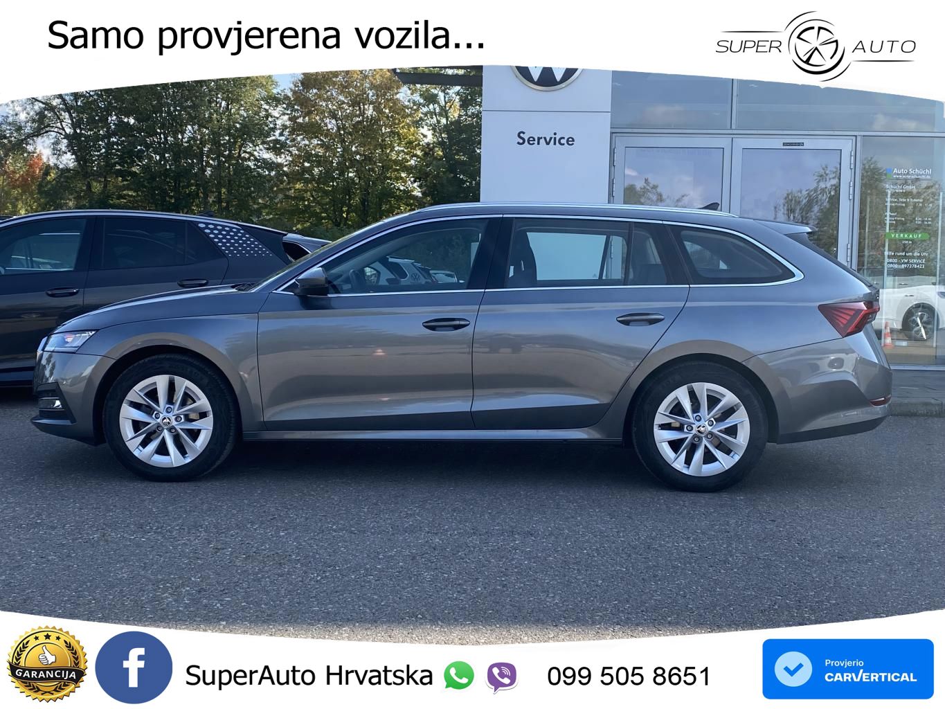 Škoda Octavia Combi 1.5 TSI (150 KS) DSG LED+GR SJED+ACC
