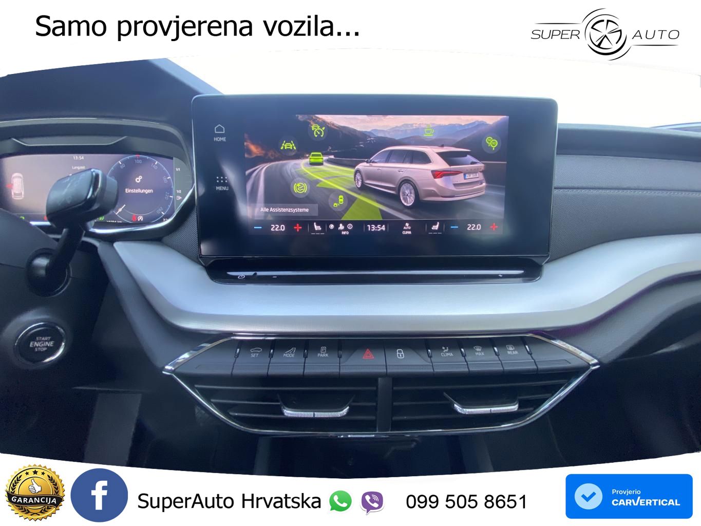 Škoda Octavia Combi 1.5 TSI (150 KS) DSG LED+GR SJED+ACC