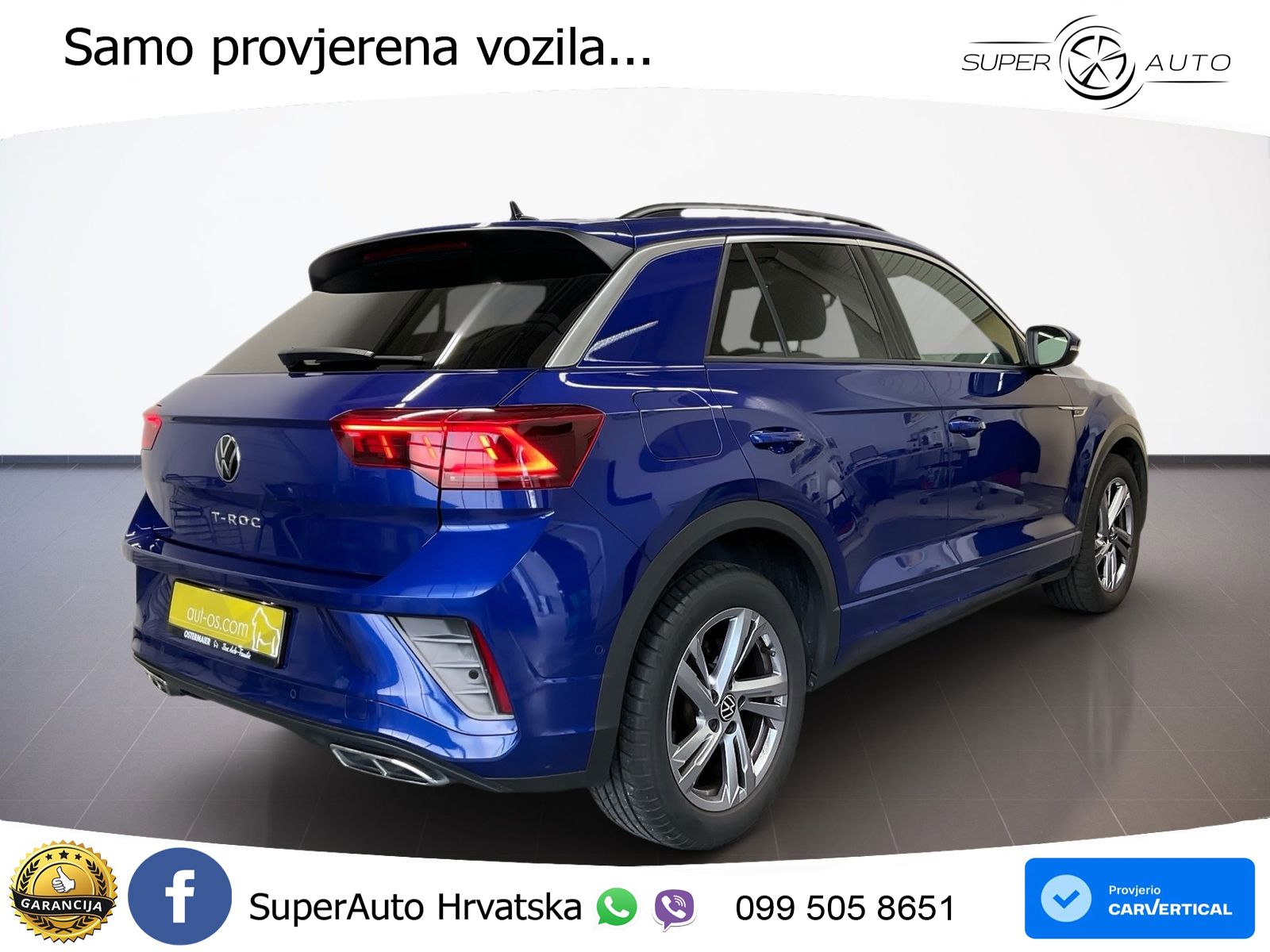 Volkswagen T-Roc 2.0 TDI (116 KS) R-Line LED+GR SJED+ACC