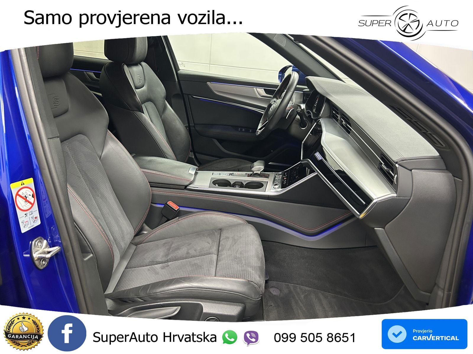 Audi A6 55 TFSI V6 (340 KS) quattro ultra S tronic S line ZRAČNI+ACC+GR SJED+KAM