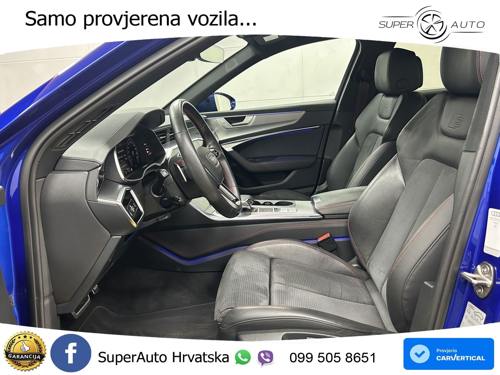 Audi A6 55 TFSI V6 (340 KS) quattro ultra S tronic S line ZRAČNI+ACC+GR SJED+KAM