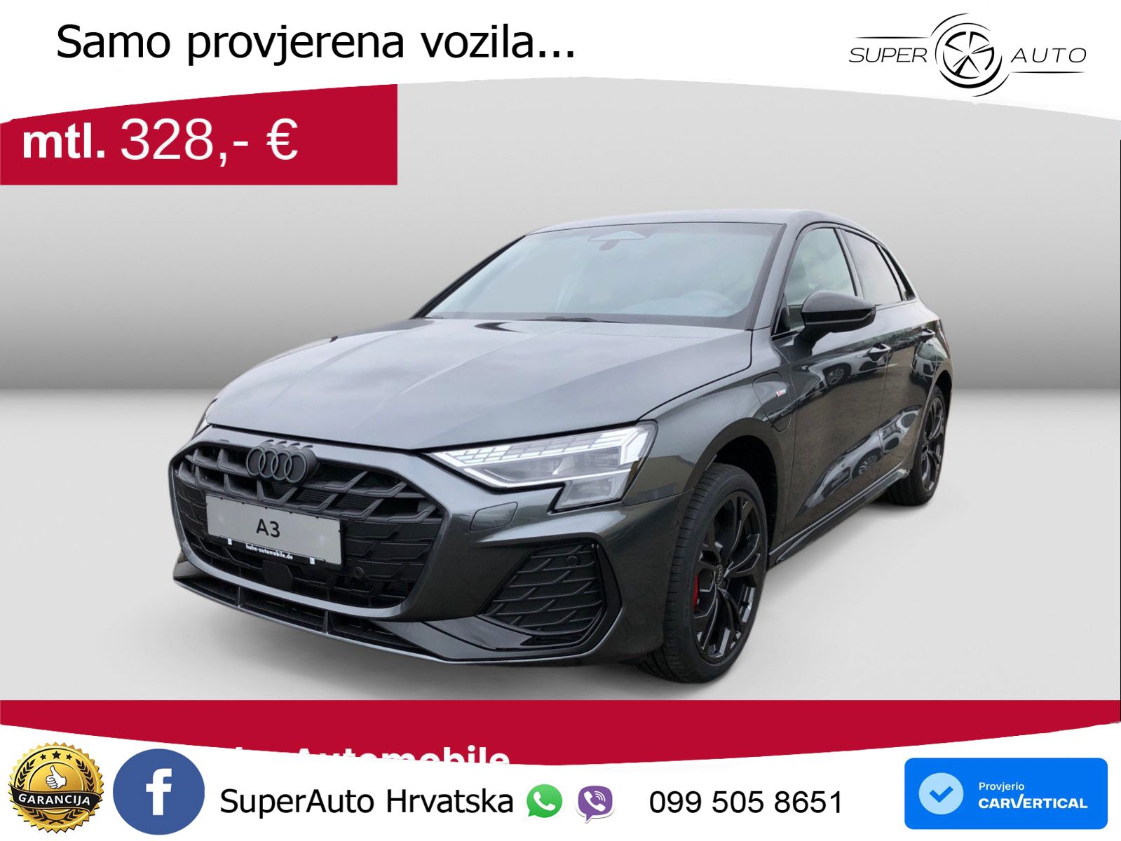 Audi A3 45 TFSIe (272 KS) S tronic MATRIX+GR SJED+KAM
