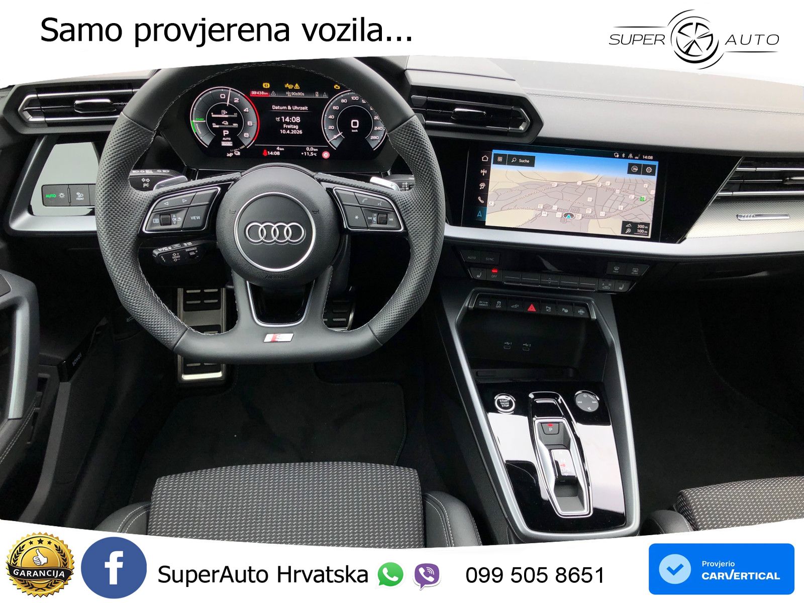 Audi A3 45 TFSIe (272 KS) S tronic MATRIX+GR SJED+KAM