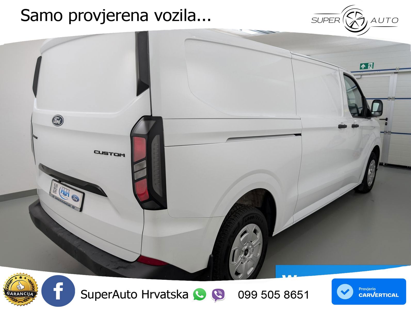 Ford Transit Custom 2.0 300 L2H1 Trend GJR+Kam+Heckkl 136 KS