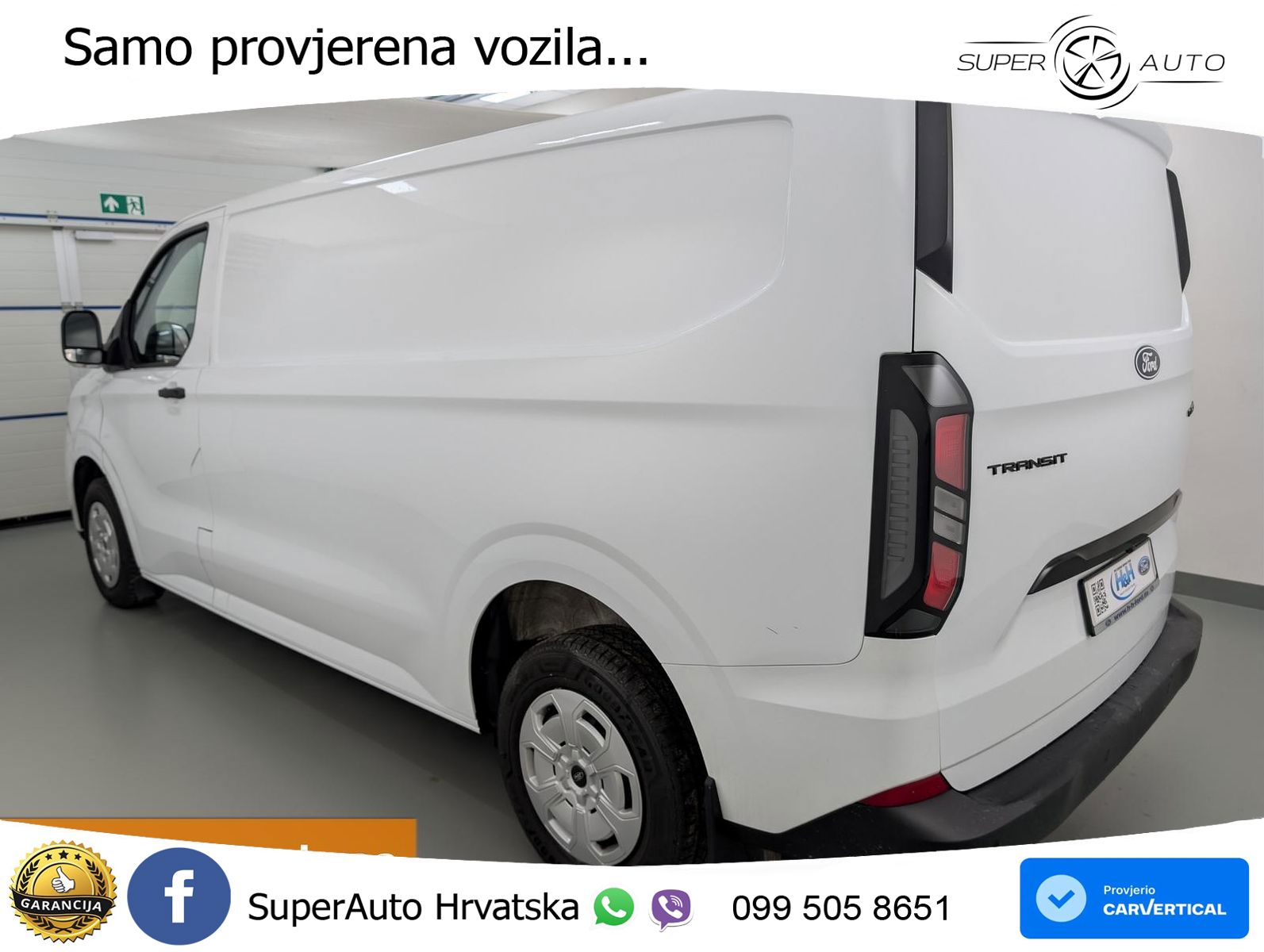 Ford Transit Custom 2.0 300 L2H1 Trend GJR+Kam+Heckkl 136 KS