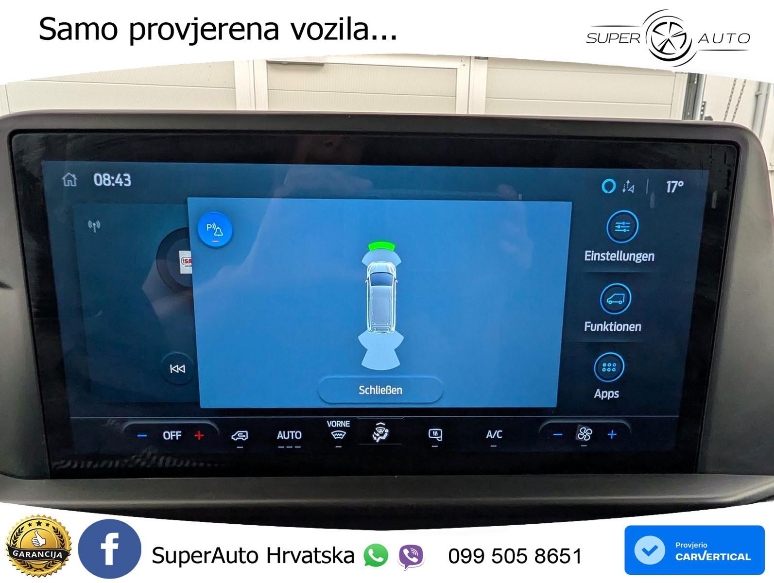 Ford Transit Custom 2.0 300 L2H1 Trend GJR+Kam+Heckkl 136 KS