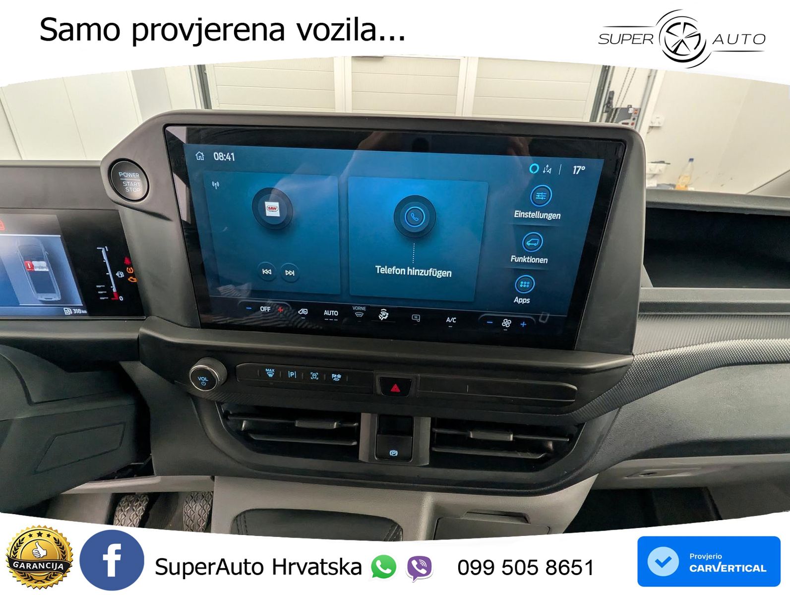 Ford Transit Custom 2.0 300 L2H1 Trend GJR+Kam+Heckkl 136 KS