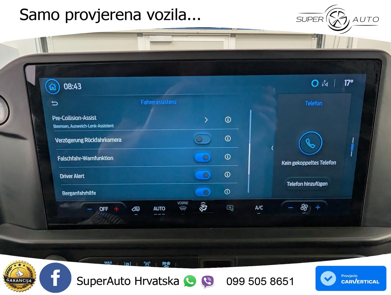 Ford Transit Custom 2.0 300 L2H1 Trend GJR+Kam+Heckkl 136 KS