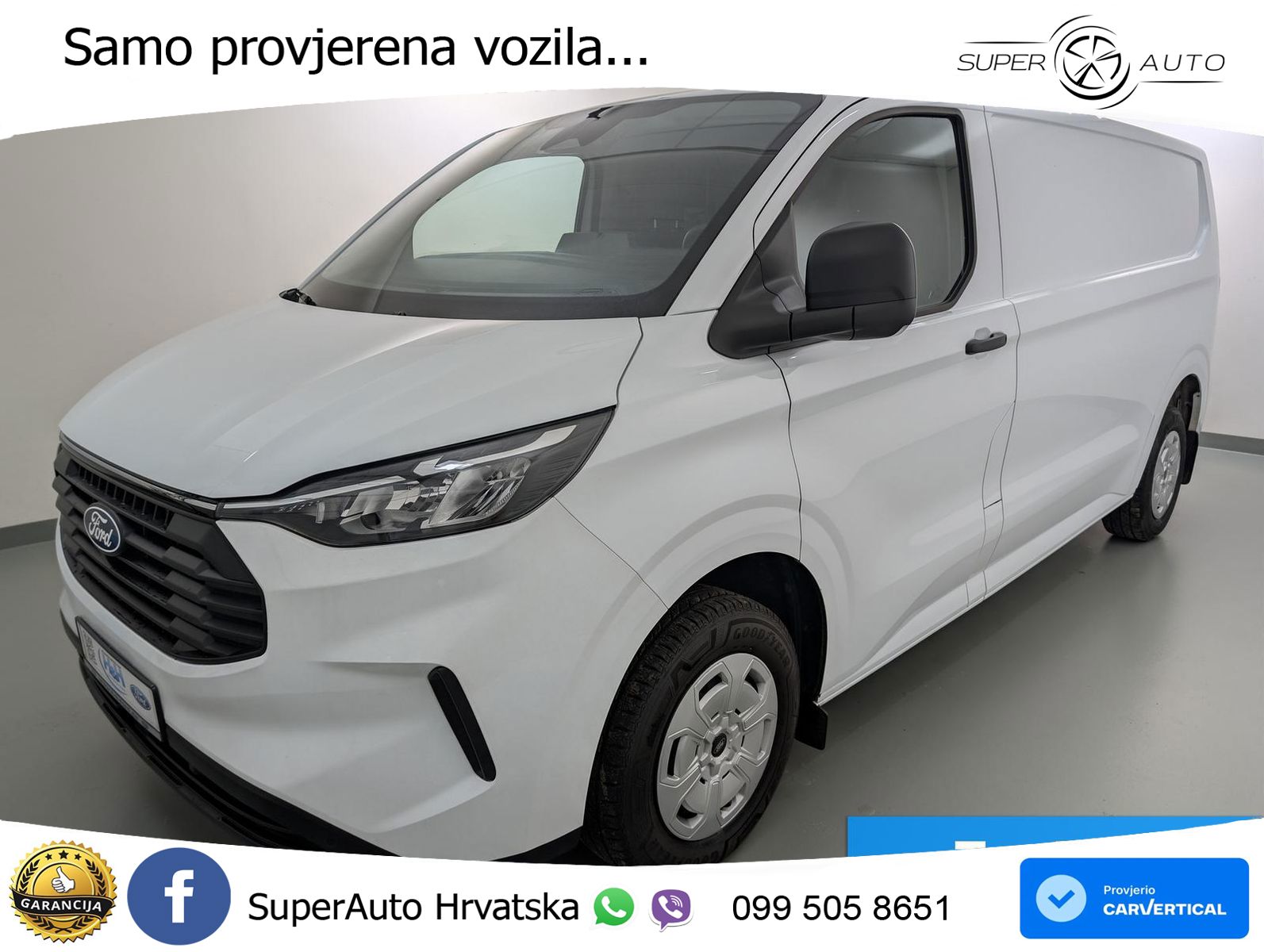 Ford Transit Custom 2.0 300 L2H1 Trend GJR+Kam+Heckkl 136 KS