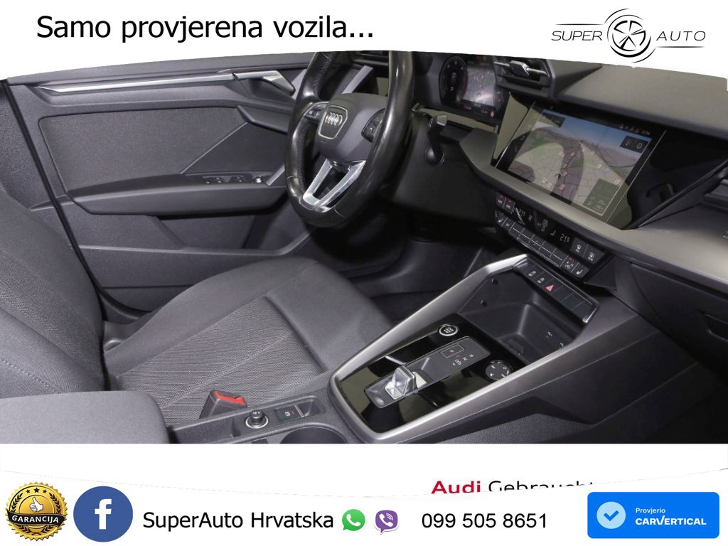 Audi A3 35 TDI (150 KS) S tronic LED+GR SJED+ACC
