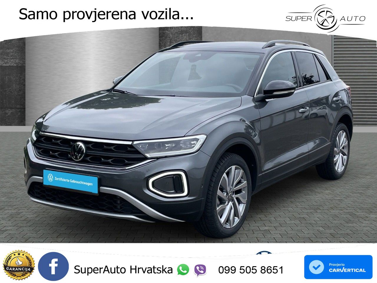 Volkswagen T-Roc I 1.5 TSI (150 KS) DSG LED+GR SJED+ACC
