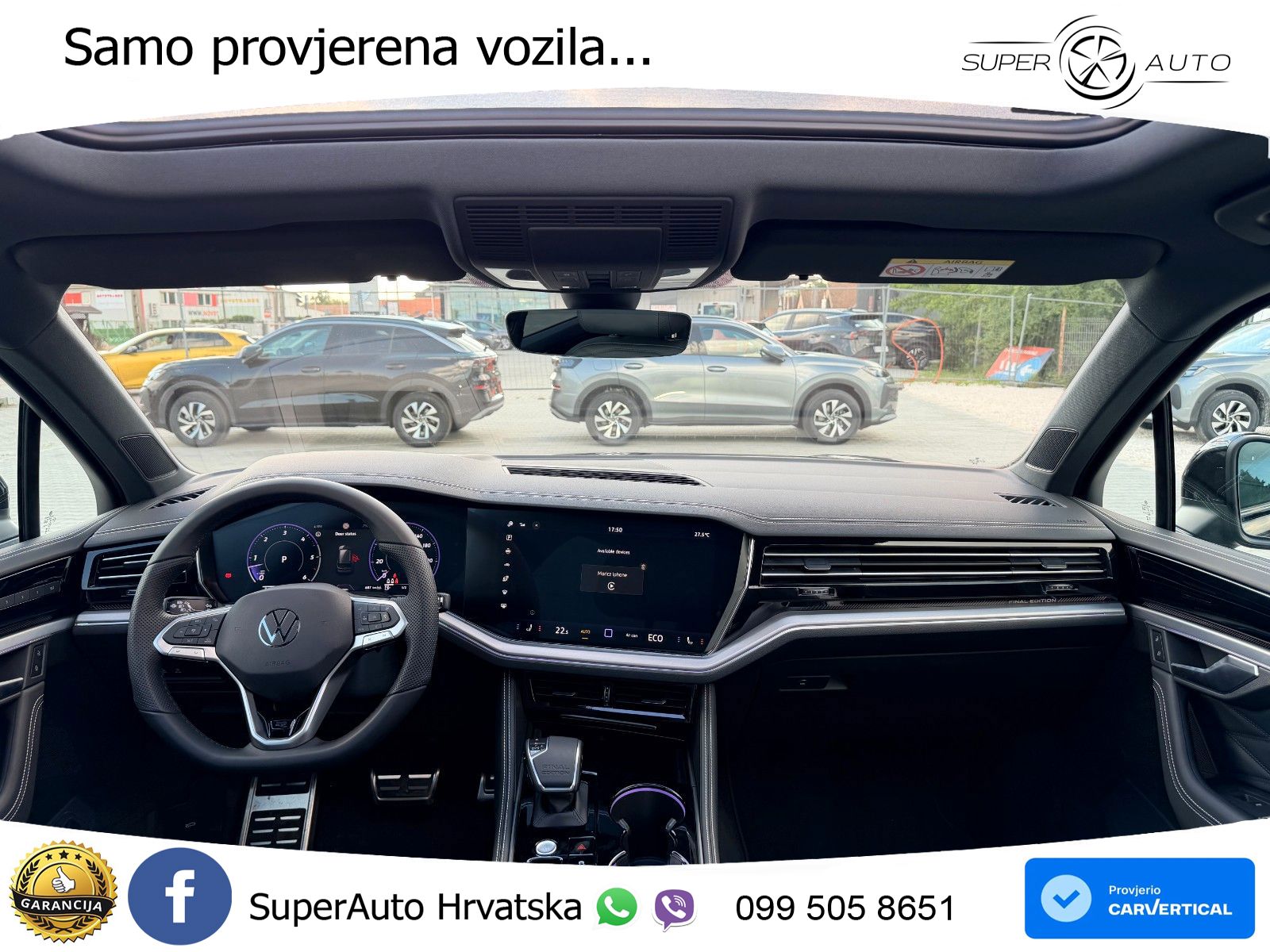Volkswagen Touareg 3.0 V6 TDI (286 KS) 4MOTION Tiptronic LED+GR SJED+ACC