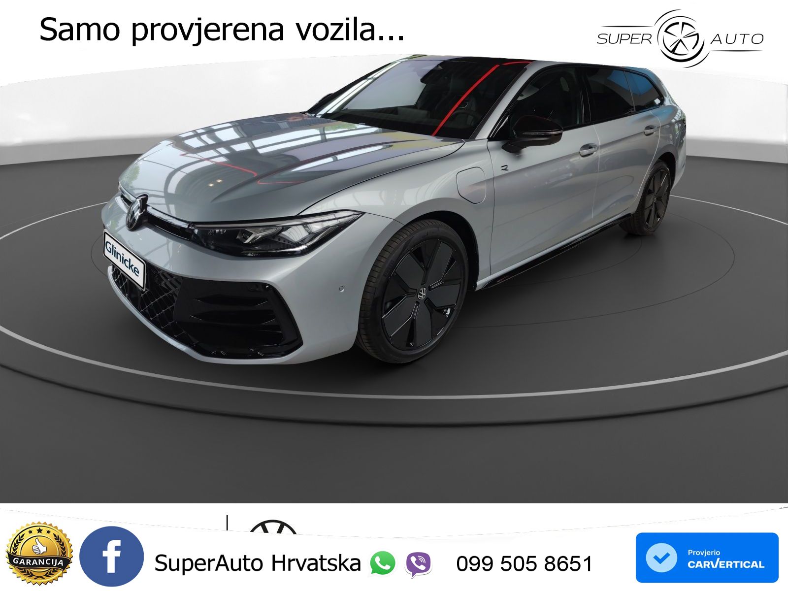 Volkswagen Passat Variant 1.5 TSI (204 KS) eHybrid DSG R-Line LED+GR SJED+ACC