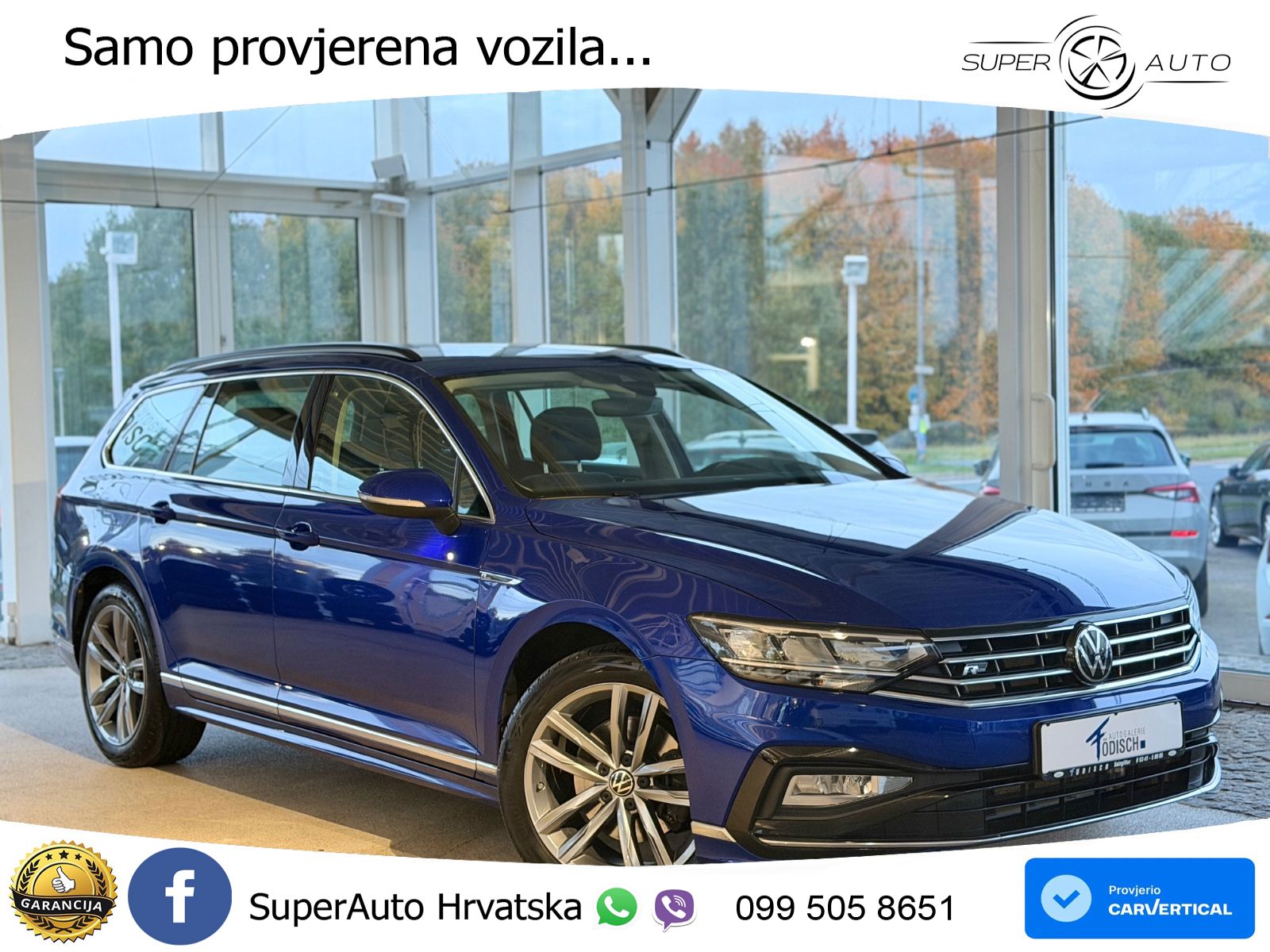 Volkswagen Passat Variant 2.0 TDI (200 KS) DSG R-Line LED+GR SJED+ACC