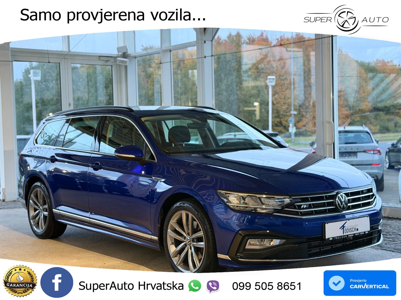 Volkswagen Passat Variant 2.0 TDI (200 KS) DSG R-Line LED+GR SJED+ACC