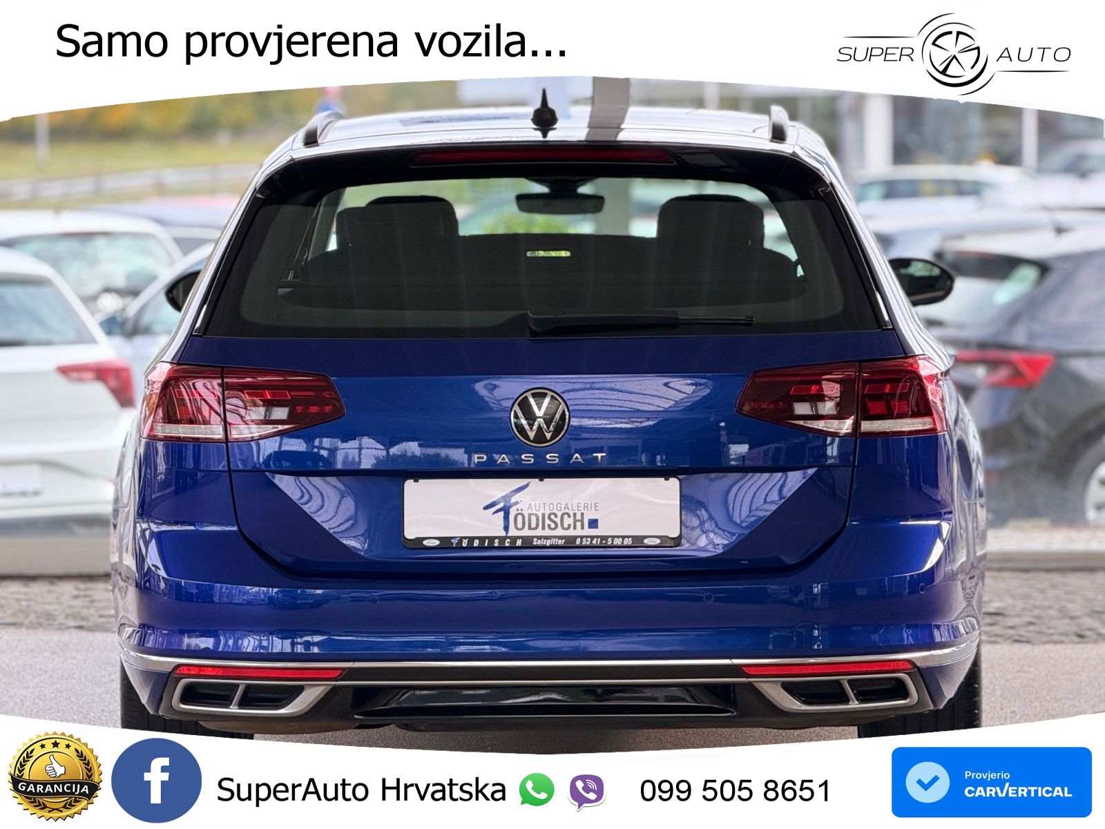 Volkswagen Passat Variant 2.0 TDI (200 KS) DSG R-Line LED+GR SJED+ACC