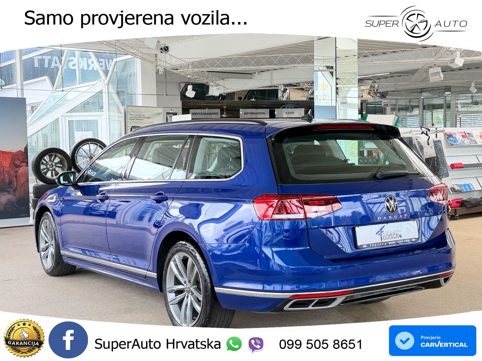 Volkswagen Passat Variant 2.0 TDI (200 KS) DSG R-Line LED+GR SJED+ACC