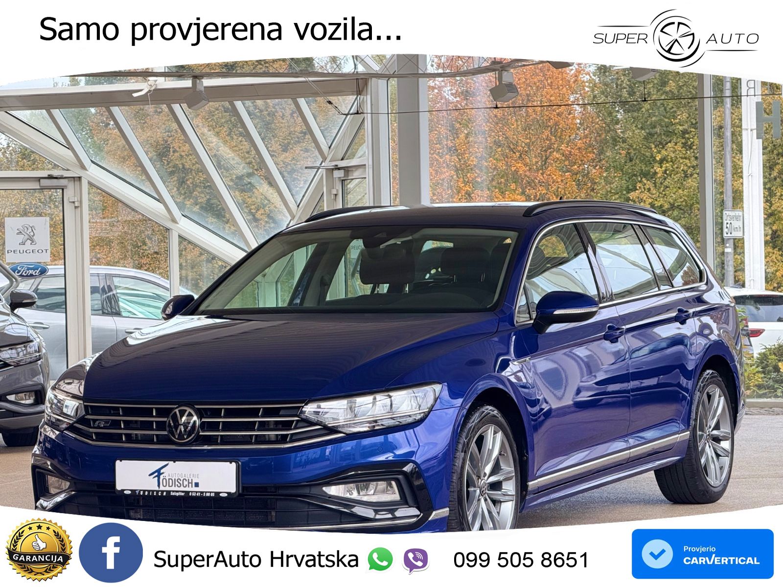 Volkswagen Passat Variant 2.0 TDI (200 KS) DSG R-Line LED+GR SJED+ACC