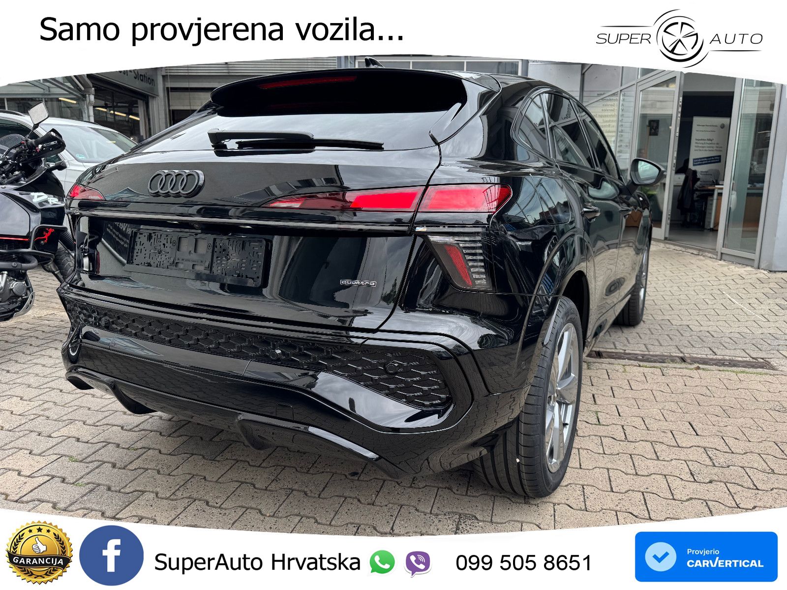 Audi Q3 Sportback 2.0 TFSI (204 KS) quattro S tronic S line LED+GR SJED+ACC