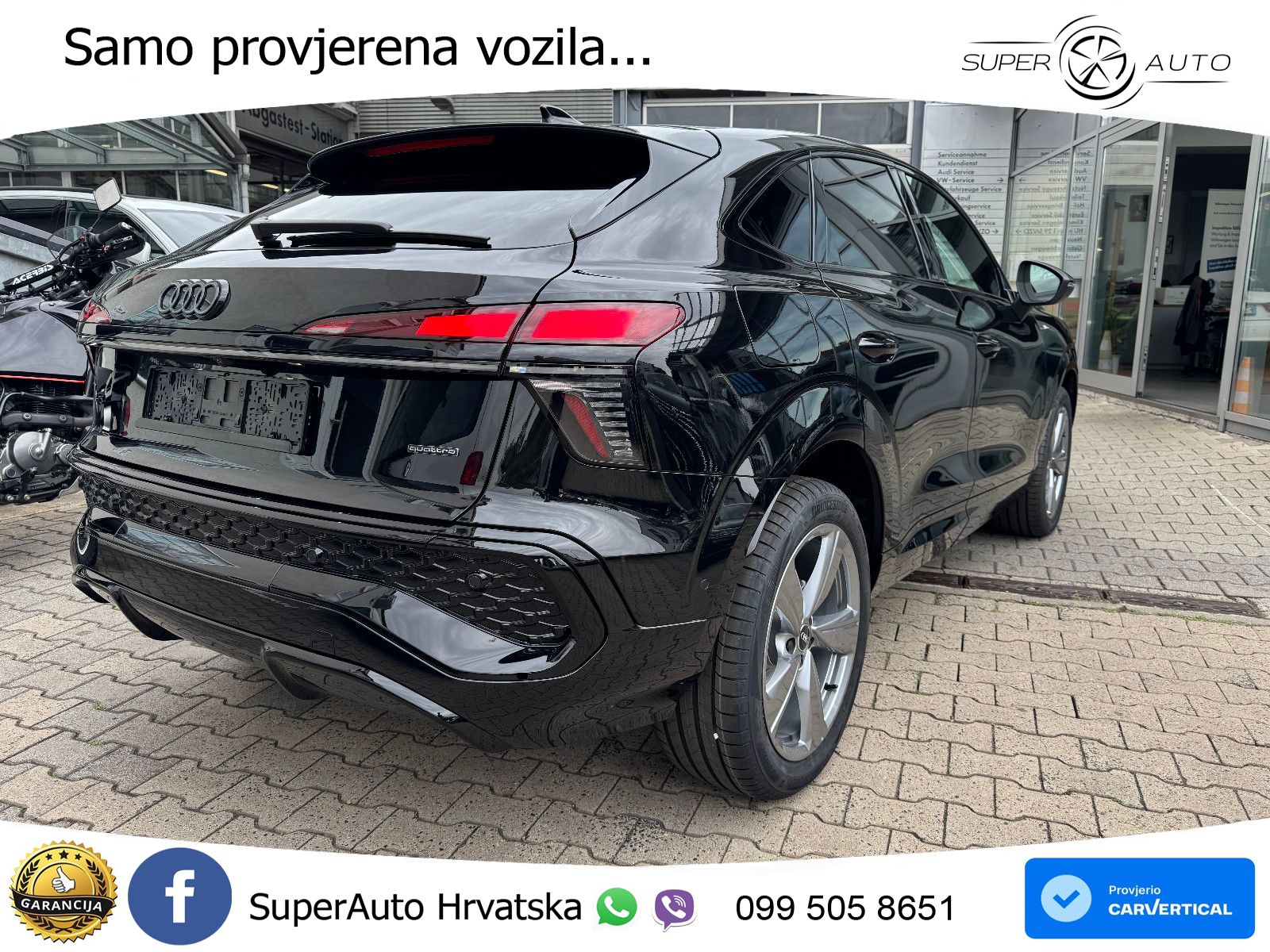 Audi Q3 Sportback 2.0 TFSI (204 KS) quattro S tronic S line LED+GR SJED+ACC