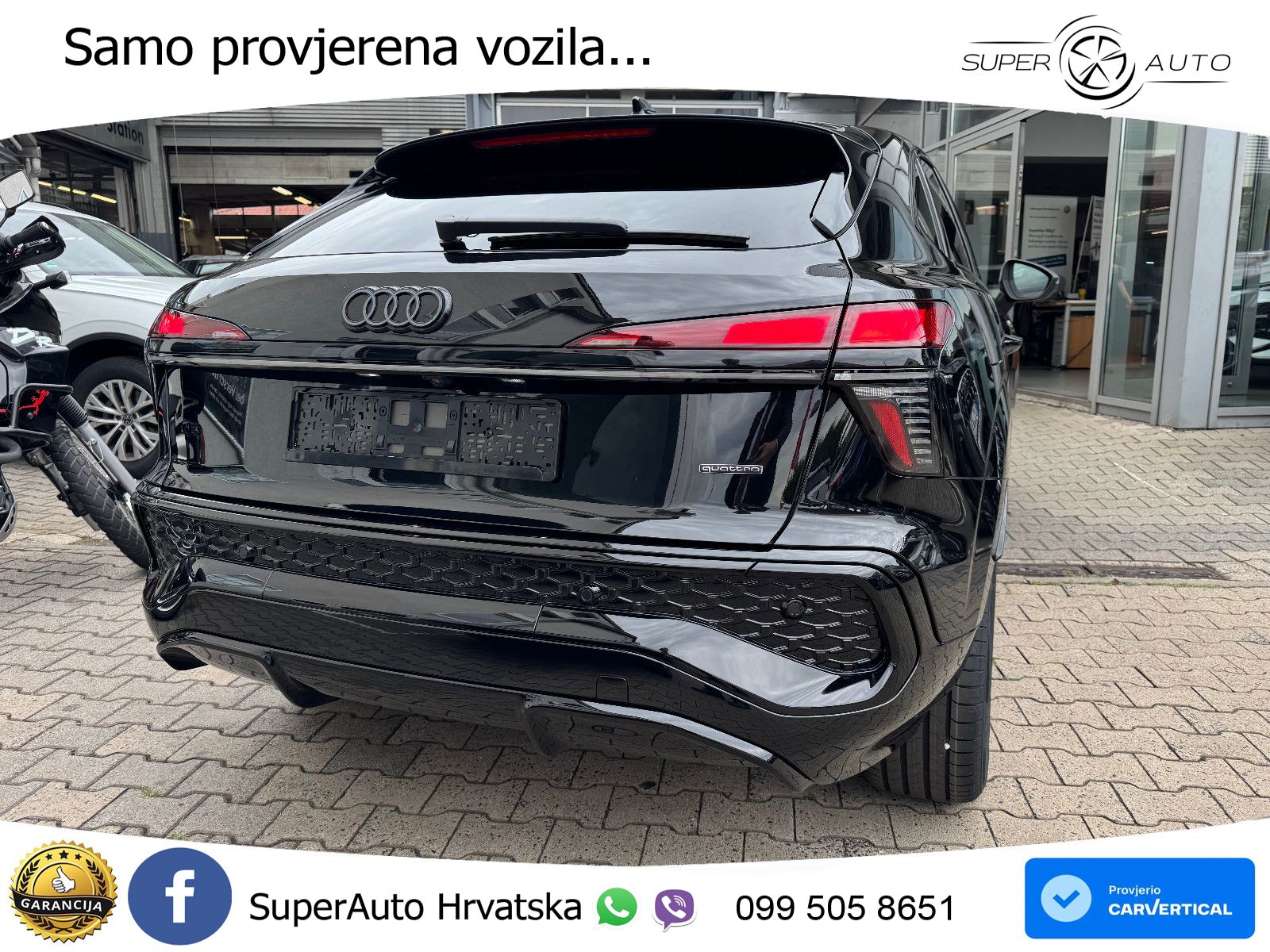 Audi Q3 Sportback 2.0 TFSI (204 KS) quattro S tronic S line LED+GR SJED+ACC