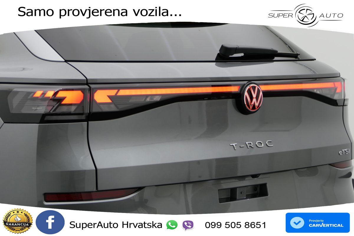 Volkswagen T-Roc 1.5 eTSI (150 KS)  DSG R-Line LED+GR SJED+ACC
