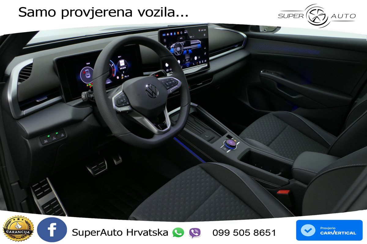 Volkswagen T-Roc 1.5 eTSI (150 KS)  DSG R-Line LED+GR SJED+ACC
