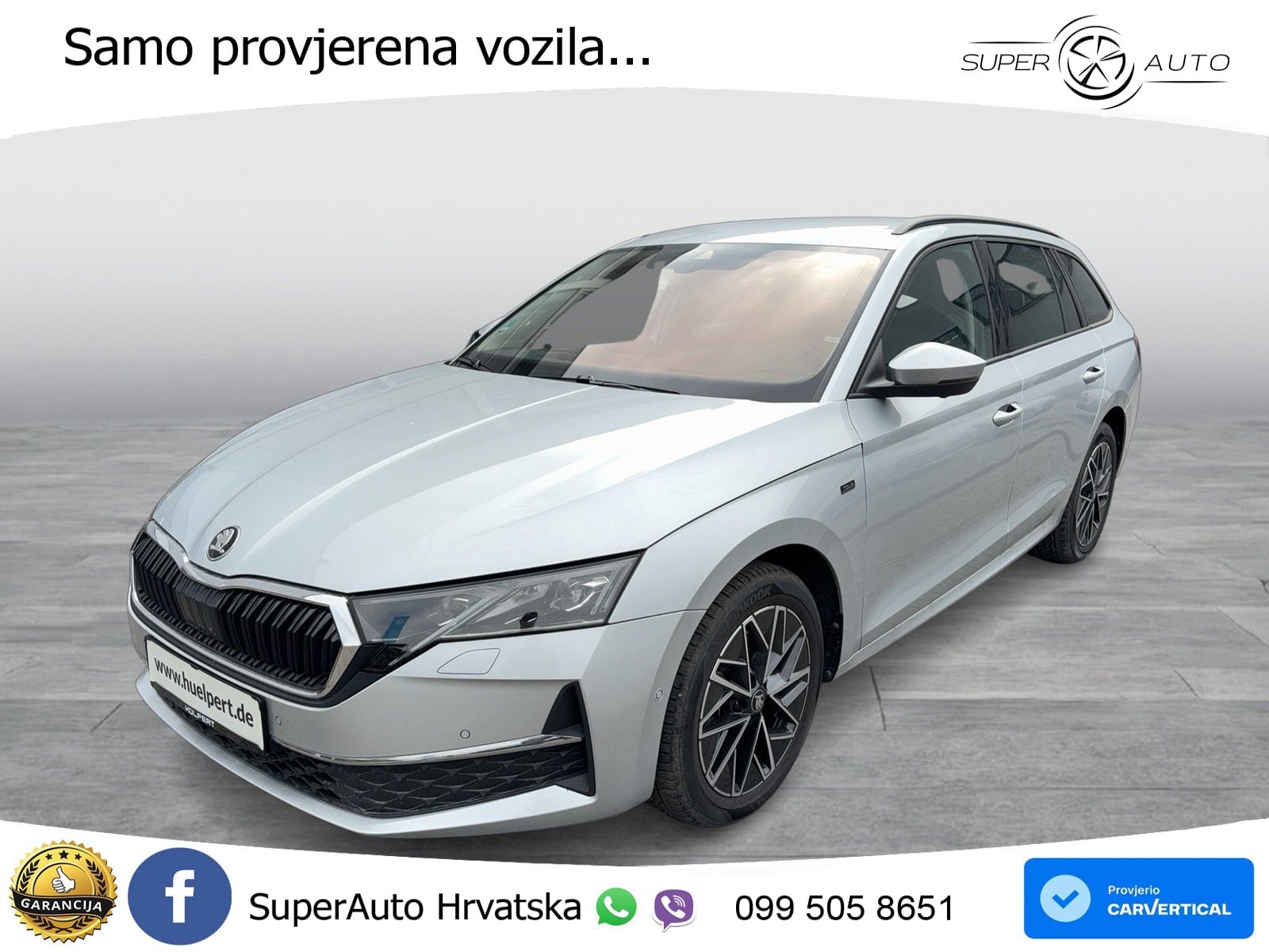 Škoda Octavia Combi 2.0 TDI (150 KS) DSG LED+GR SJED+ACC