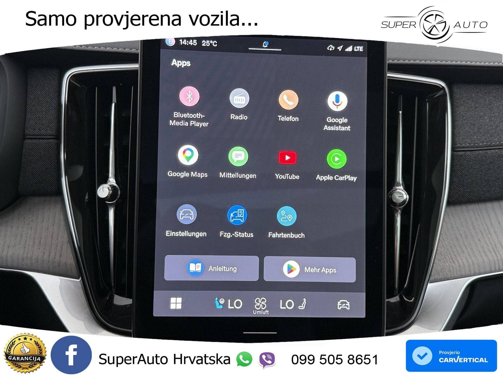 Volvo XC90 2.0 T8 AWD Automatic ACC+HEAD+4xGR SJED+360+PANO