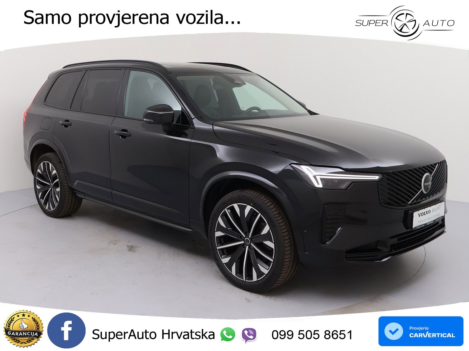 Volvo XC90 2.0 T8 AWD Automatic ACC+HEAD+4xGR SJED+360+PANO