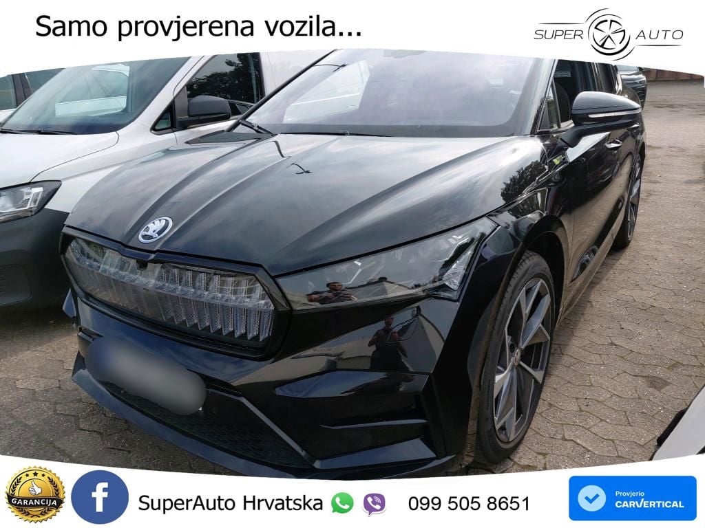 Škoda Enyaq iV RS 82 kWh (299 KS) AWD Lounge LED+GR SJED+ACC