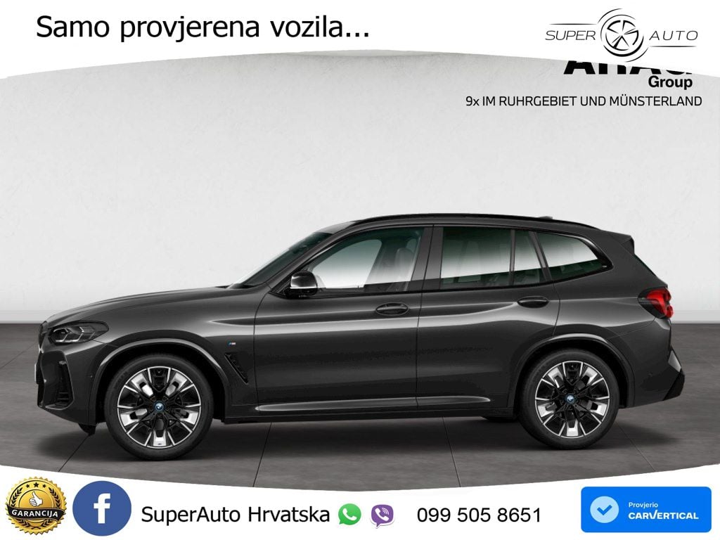 BMW iX3 80 kWh (286 KS) LED+GR SJED+ACC
