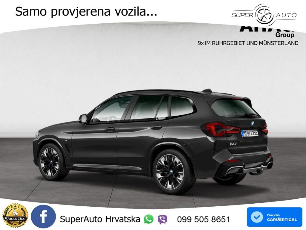 BMW iX3 80 kWh (286 KS) LED+GR SJED+ACC
