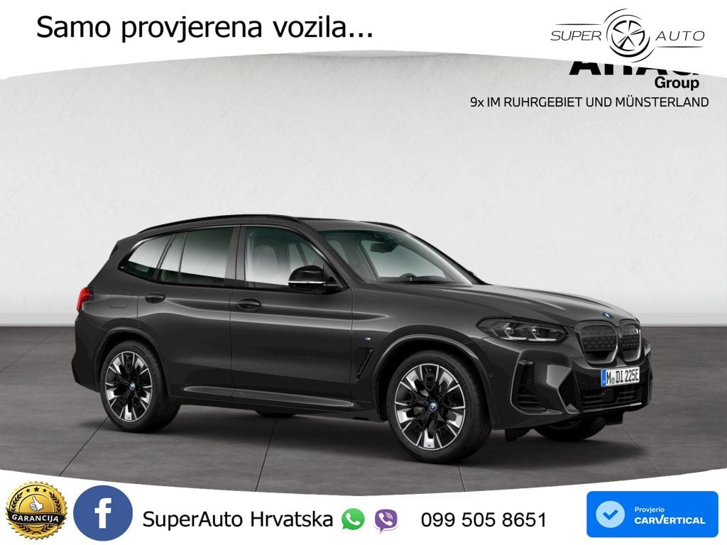 BMW iX3 80 kWh (286 KS) LED+GR SJED+ACC