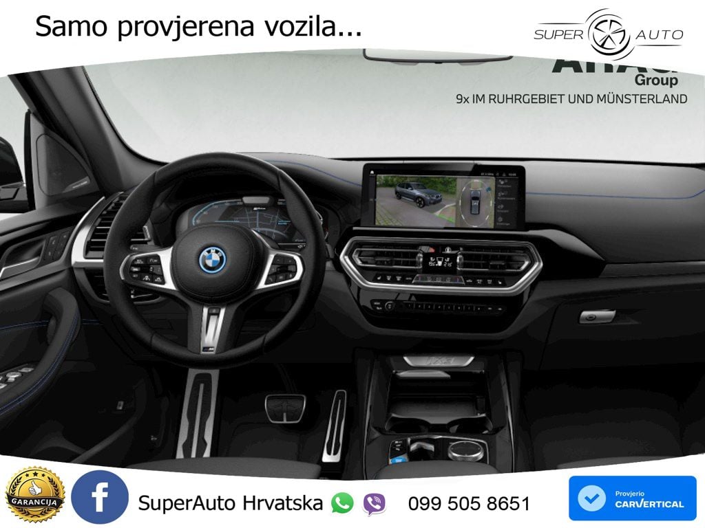 BMW iX3 80 kWh (286 KS) LED+GR SJED+ACC