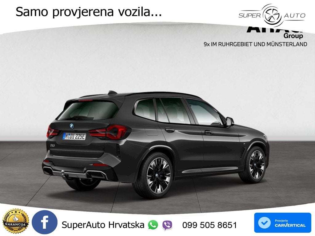 BMW iX3 80 kWh (286 KS) LED+GR SJED+ACC