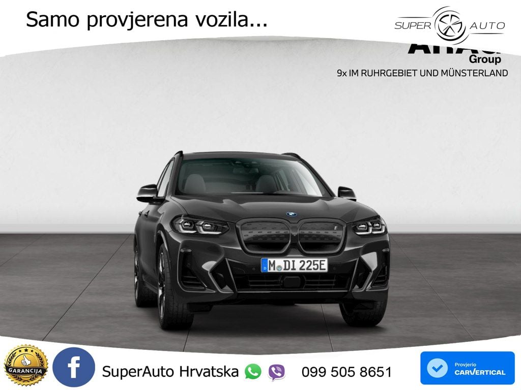 BMW iX3 80 kWh (286 KS) LED+GR SJED+ACC