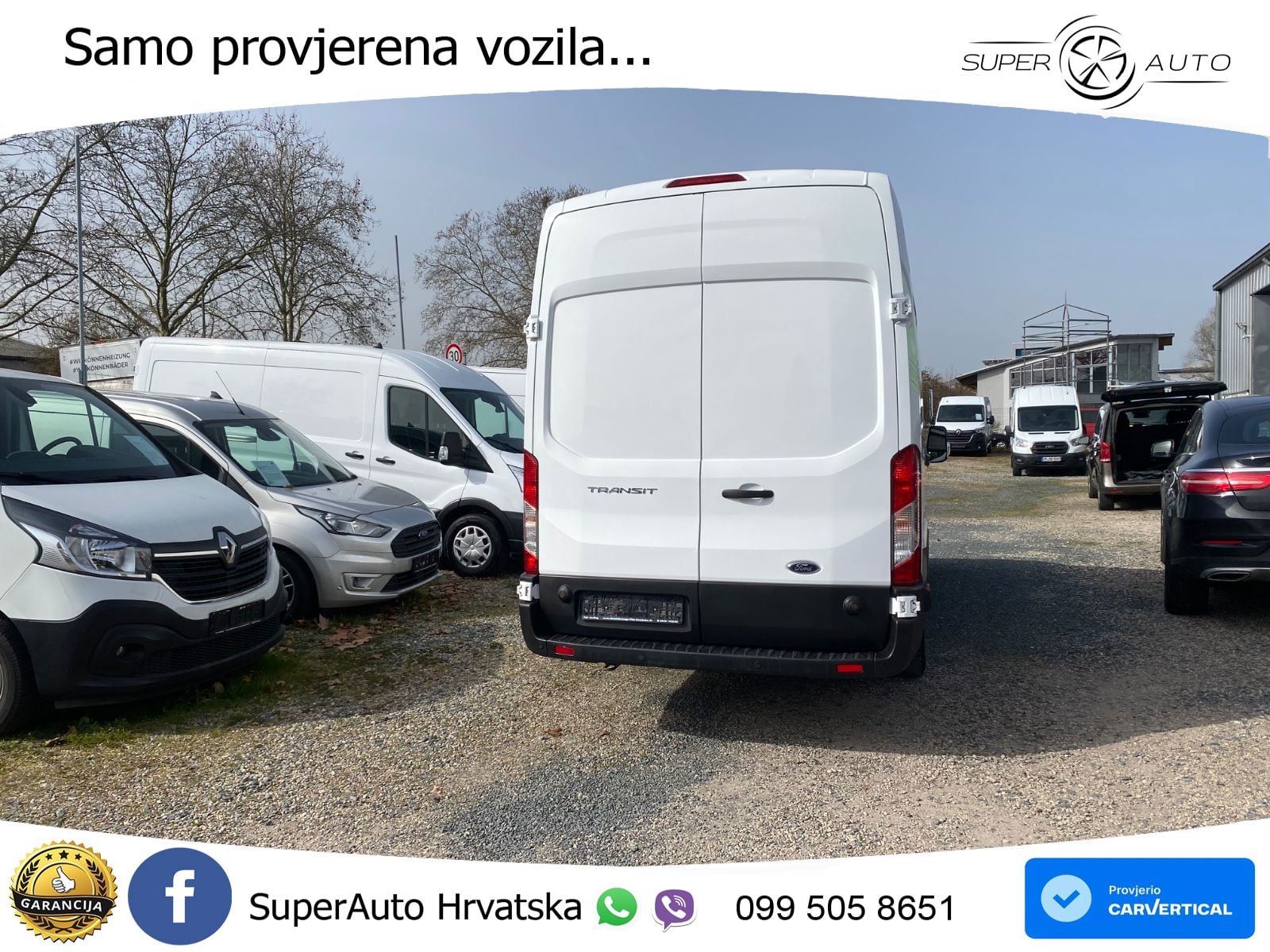 Ford Transit Kasten 350 L4 H3Trend,1Hd,Garantie 131 KS