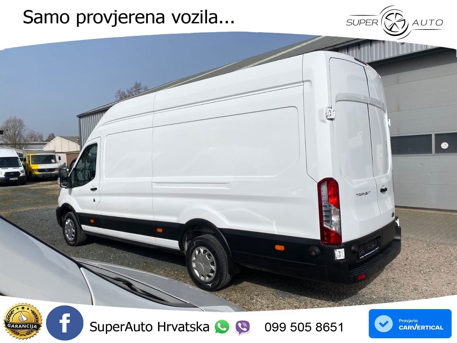 Ford Transit Kasten 350 L4 H3Trend,1Hd,Garantie 131 KS