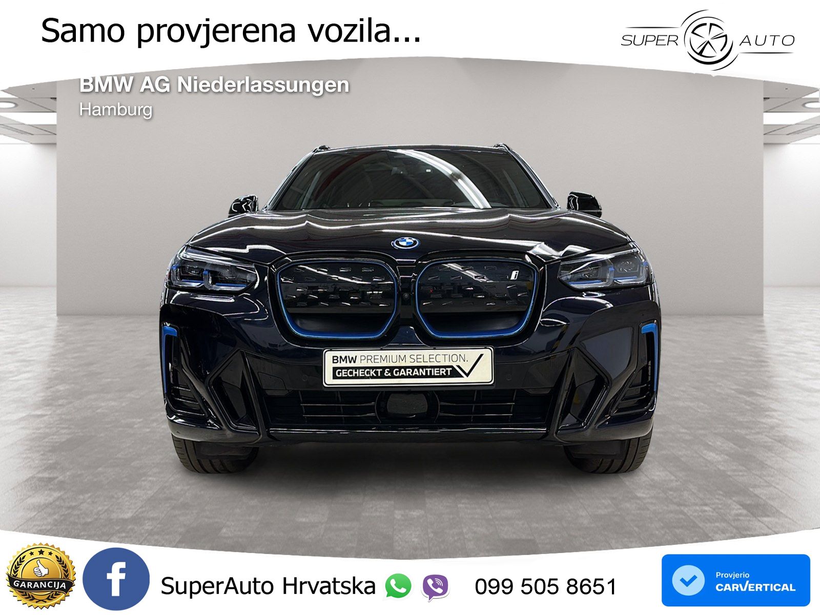 BMW iX3 80 kWh (286 KS)
