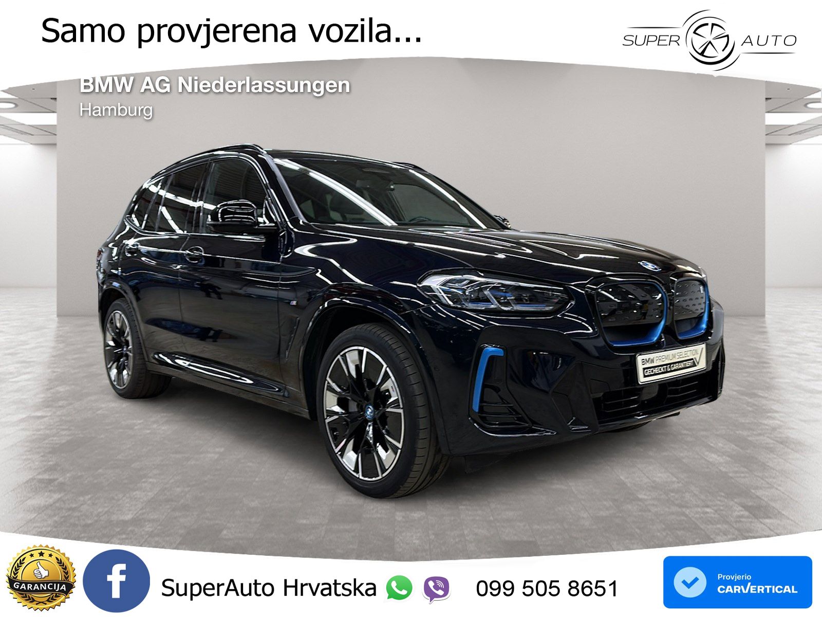 BMW iX3 80 kWh (286 KS)