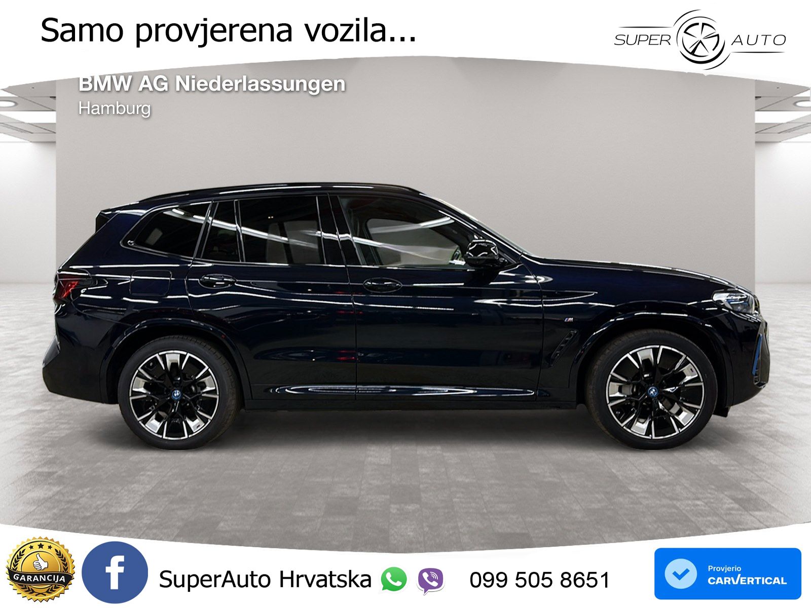 BMW iX3 80 kWh (286 KS)