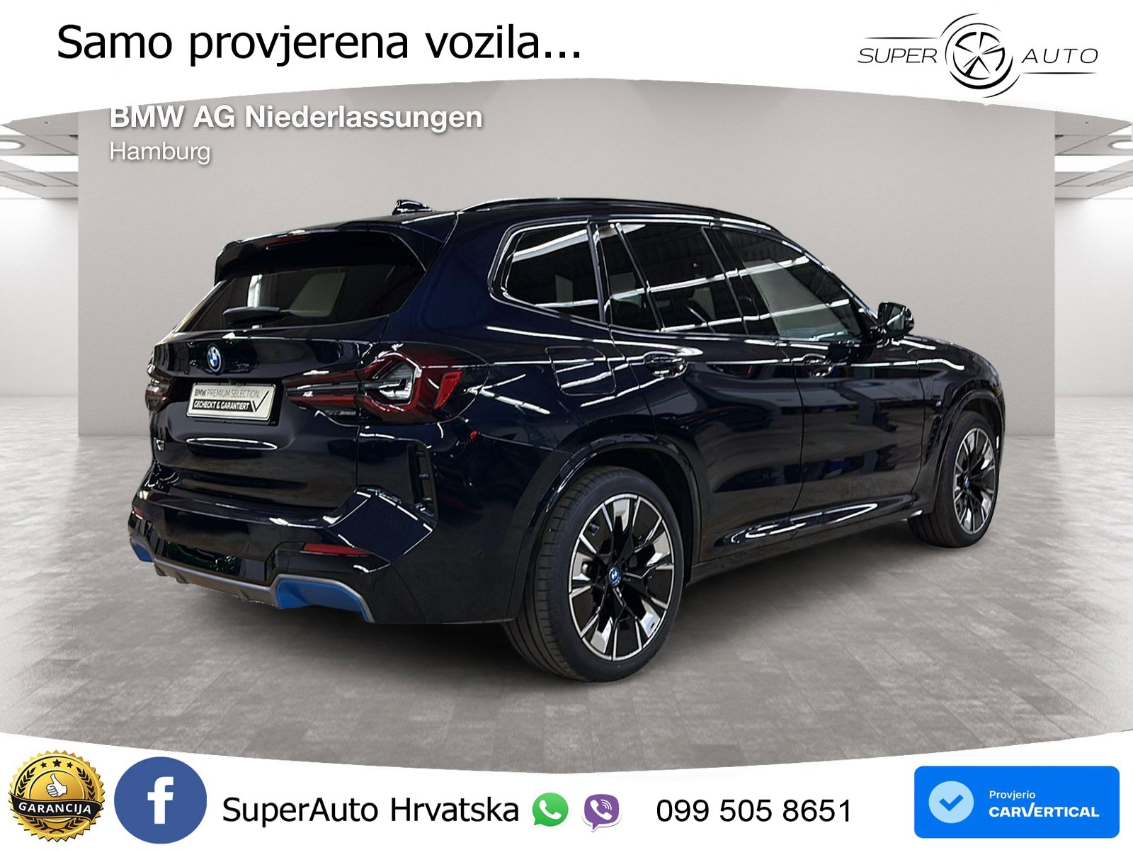 BMW iX3 80 kWh (286 KS)